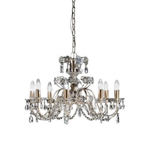 люстра 6957/8 01 v1690 от mm lampadari серебряная в Подольске