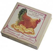 салфетки курочка штук (бумага, хсм) comptoir de famille в Подольске
