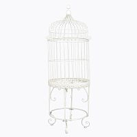 декоративная клетка-консоль «оранжери» белая в Подольске