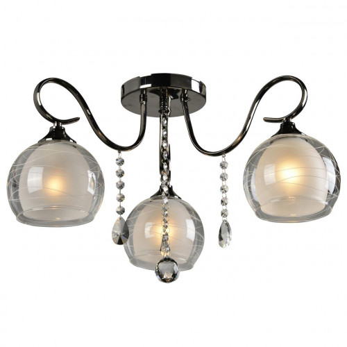 потолочная люстра idlamp merinella 877/3pf-darkchrome в Подольске