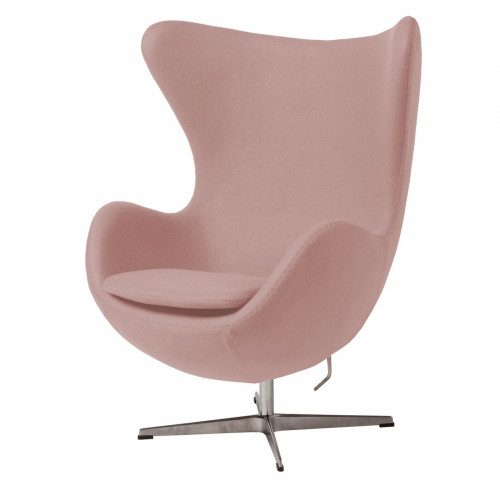 кресло egg chair светло-розовое в Подольске