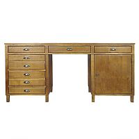 рабочий стол с дверкой gouache коричневый в Подольске