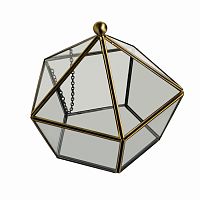 флорариум стеклянный в винтажном стиле diamond shape в Подольске