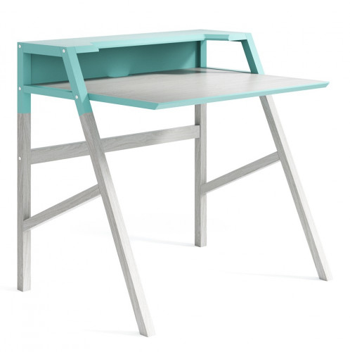 рабочий стол youk беленый дуб мятный белый, мятный в Подольске