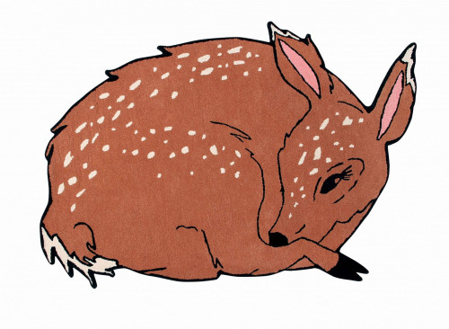 ковер шерстяной олененок the deer в Подольске