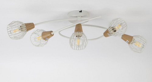 потолочная люстра rivoli naturale 7002-305 в Подольске