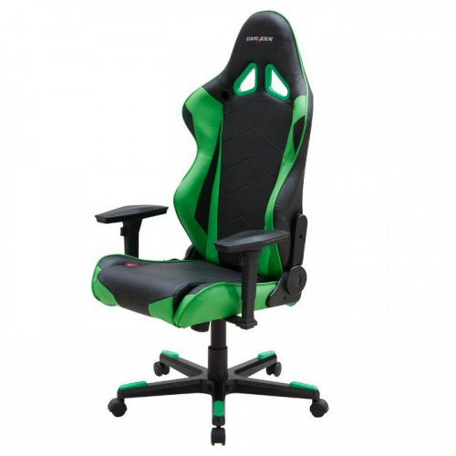 кресло геймерское dxracer racing черно-зеленое в Подольске
