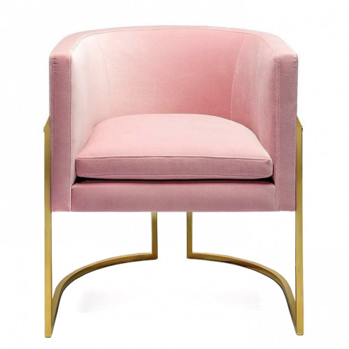 кресло julius chair розовое в Подольске