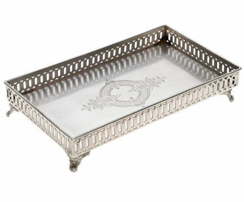поднос серебристого цвета в Подольске