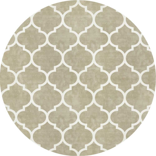ковер trelli круглый 150x150 бежевый в Подольске