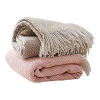 розовый шерстяной плед в Подольске