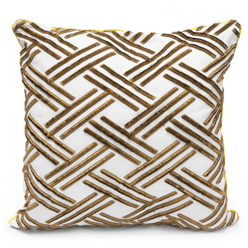 подушка декоративная с геометрическим узором в Подольске