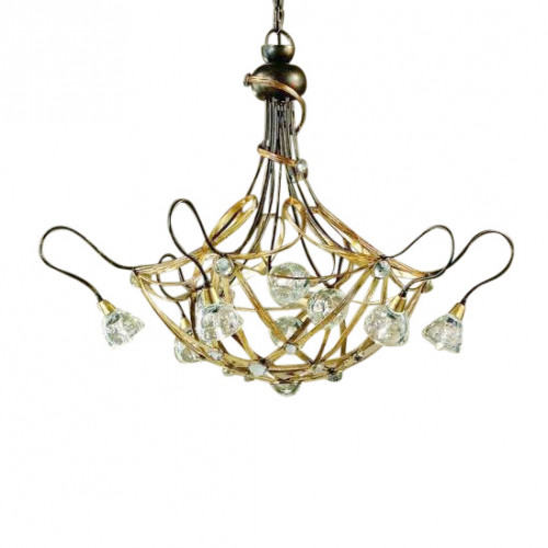люстра 6510/6+3 v2159 от mm lampadari золото в Подольске