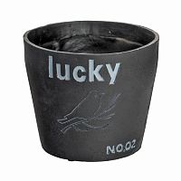 цветочный горшок lucky чёрный в Подольске