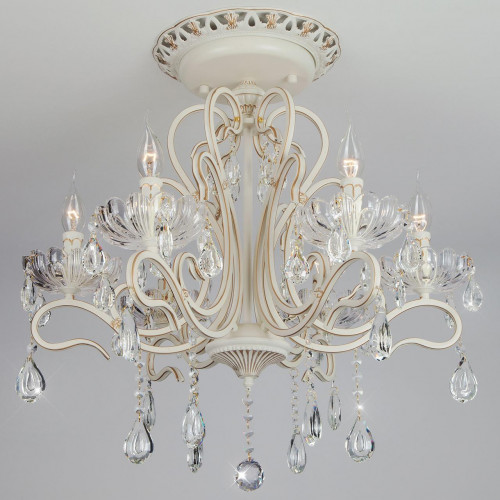 потолочная люстра eurosvet 12205/6 белый strotskis в Подольске