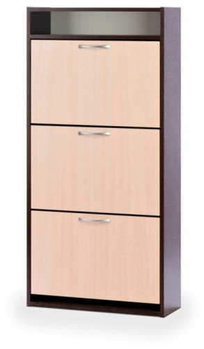 обувница шарм-дизайн классика-3 венге вяз в Подольске