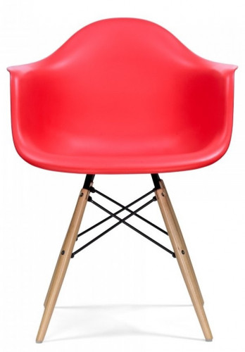 стул klassic premium daw красный (eames style) в Подольске