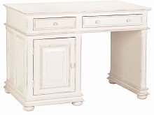 стол компьютерный малый нордик состариванием белый в Подольске