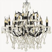люстра avensis антик чёрная, прозрачная в Подольске
